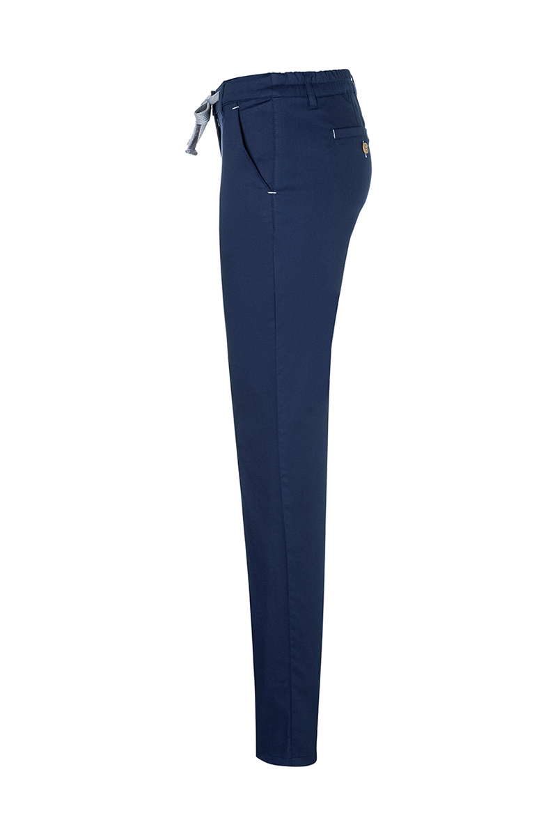 Hose Damen Marine – Damen Chinohose Modern-Stretch, Detailansicht