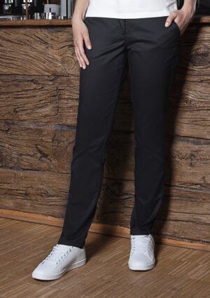 Hose Damen – Damen Chinohose Modern-Stretch