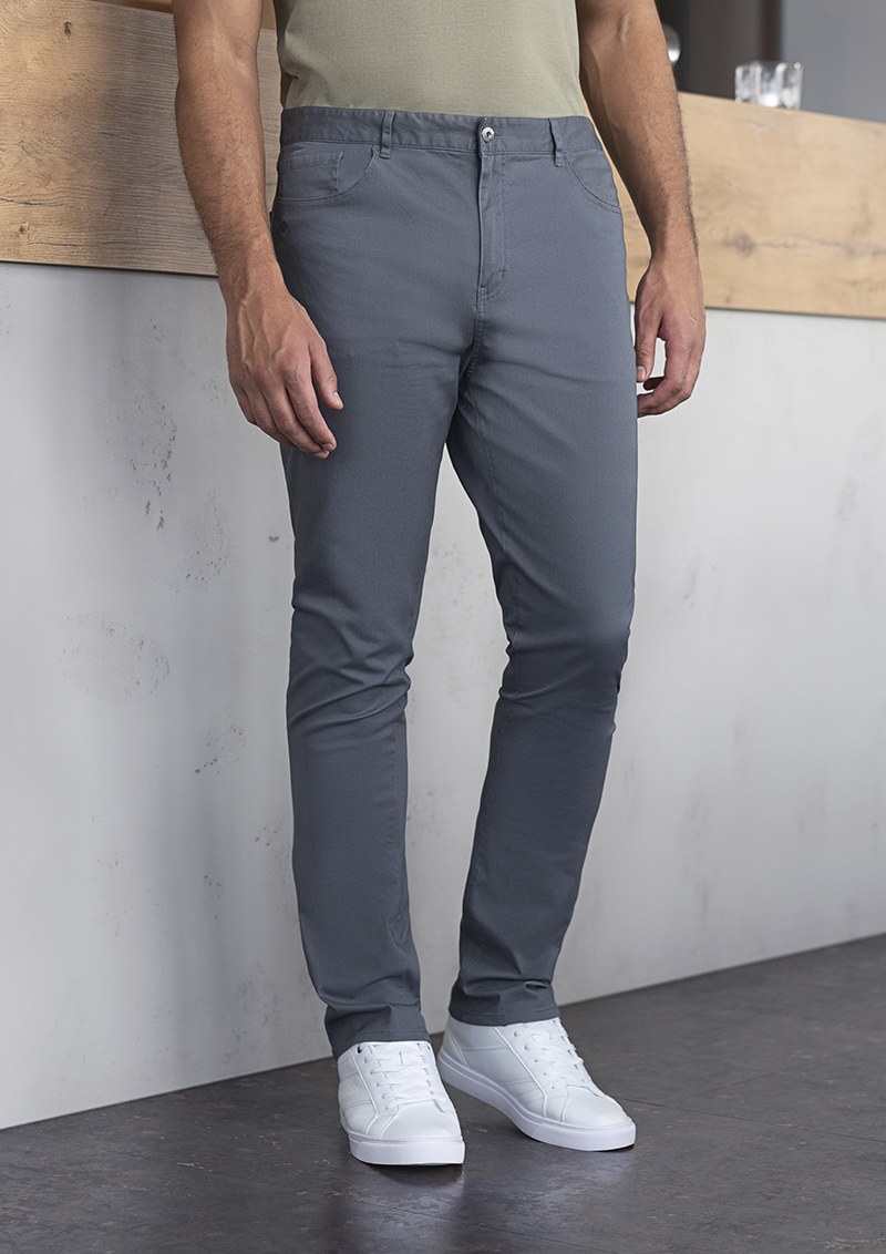 Hose Herren Anthrazit – Herren 5-Pocket-Hose Classic-Stretch