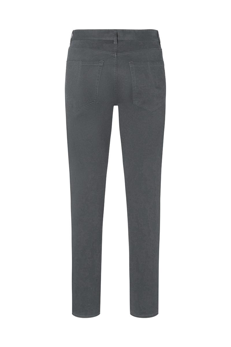 Hose Herren Anthrazit – Herren 5-Pocket-Hose Classic-Stretch, Detailansicht