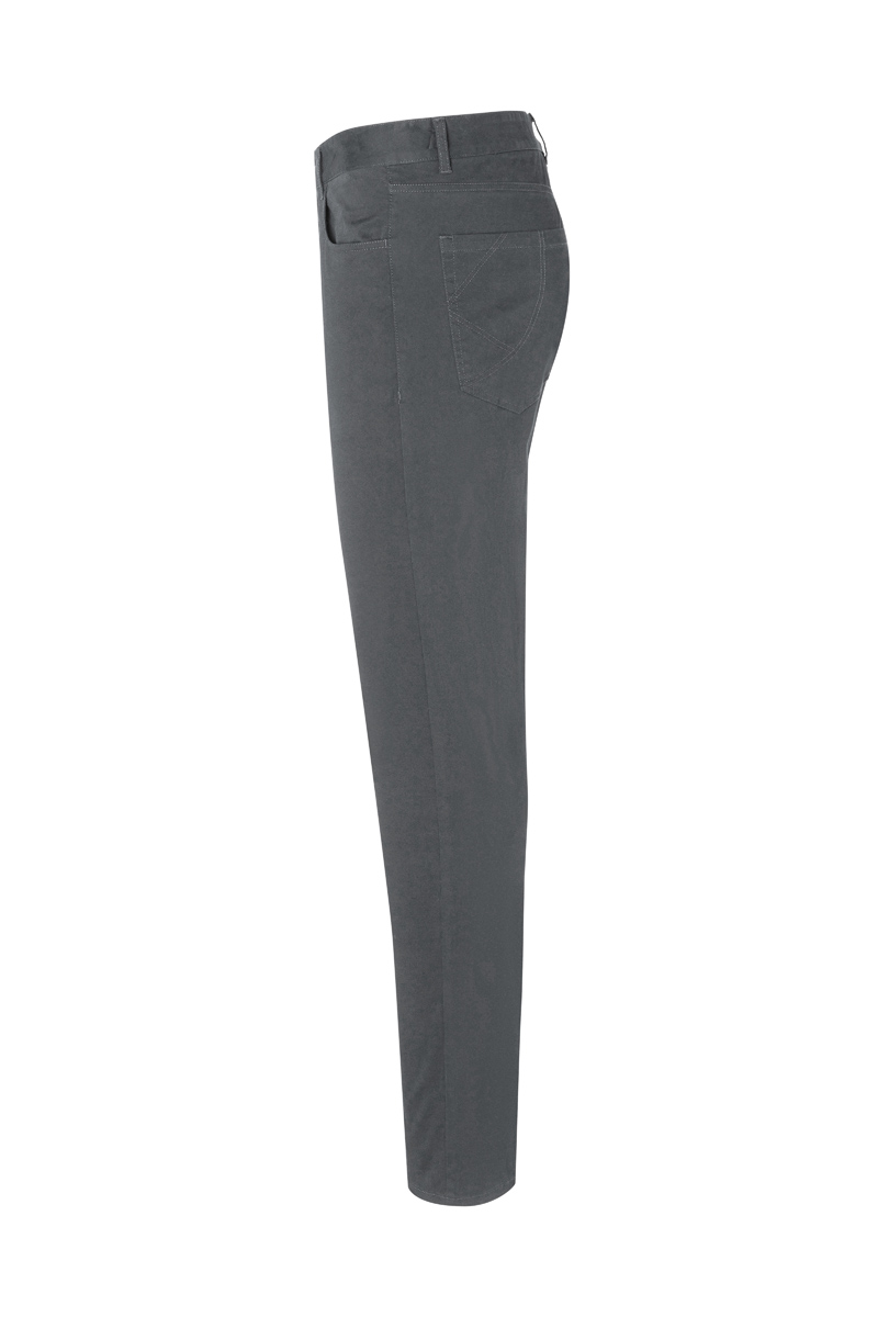 Hose Herren Anthrazit – Herren 5-Pocket-Hose Classic-Stretch, Detailansicht