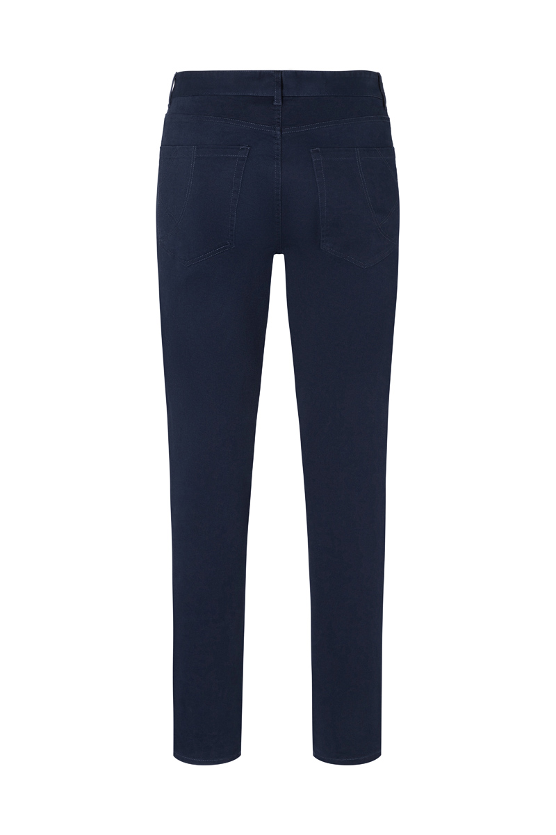 Hose Herren Nachtblau – Herren 5-Pocket-Hose Classic-Stretch, Detailansicht