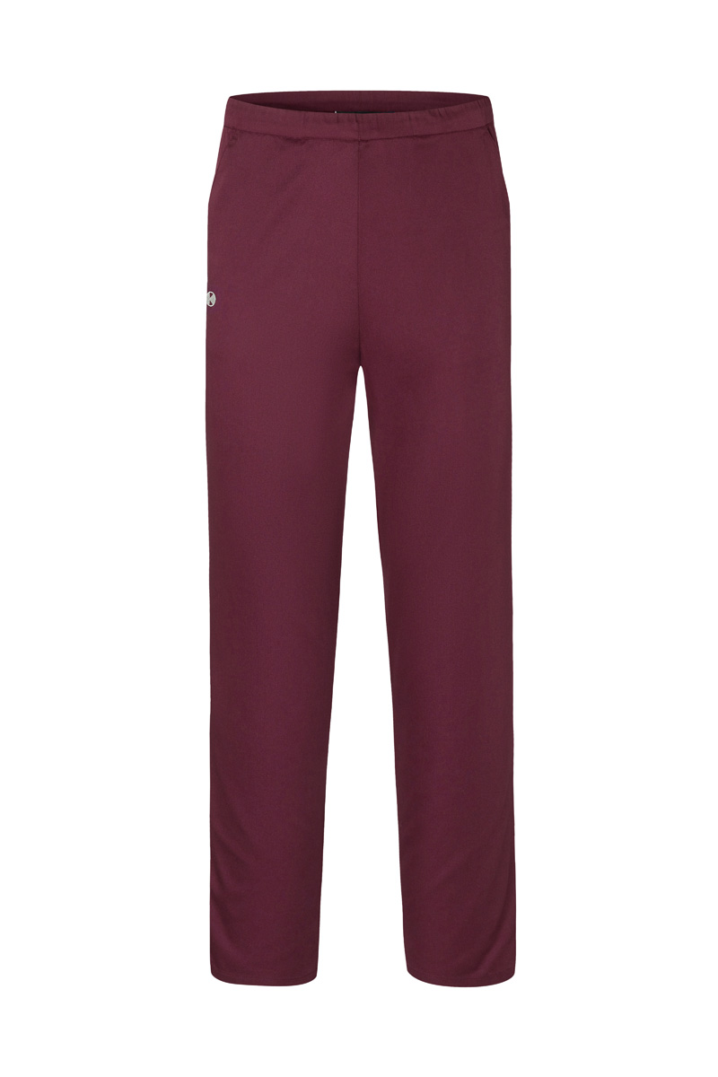Hose Unisex Aubergine – Schlupfhose Essential, Detailansicht