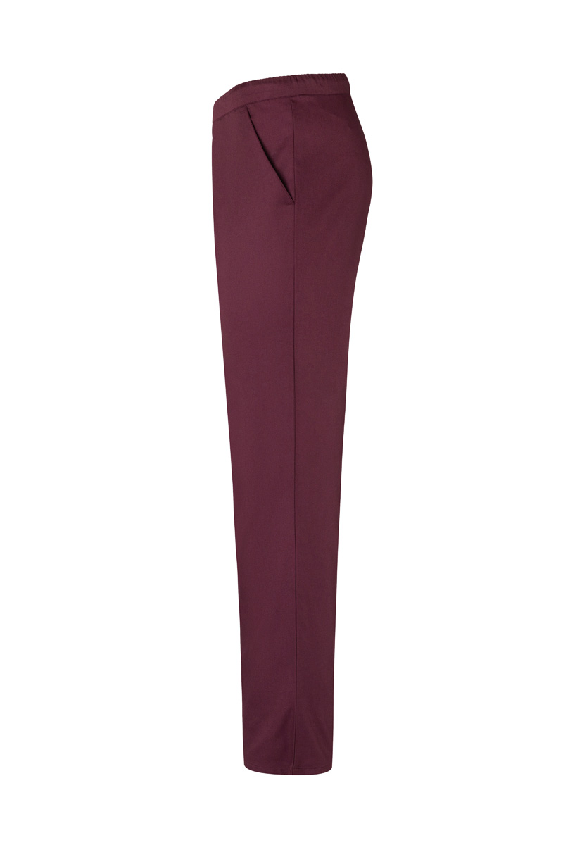 Hose Unisex Aubergine – Schlupfhose Essential, Detailansicht