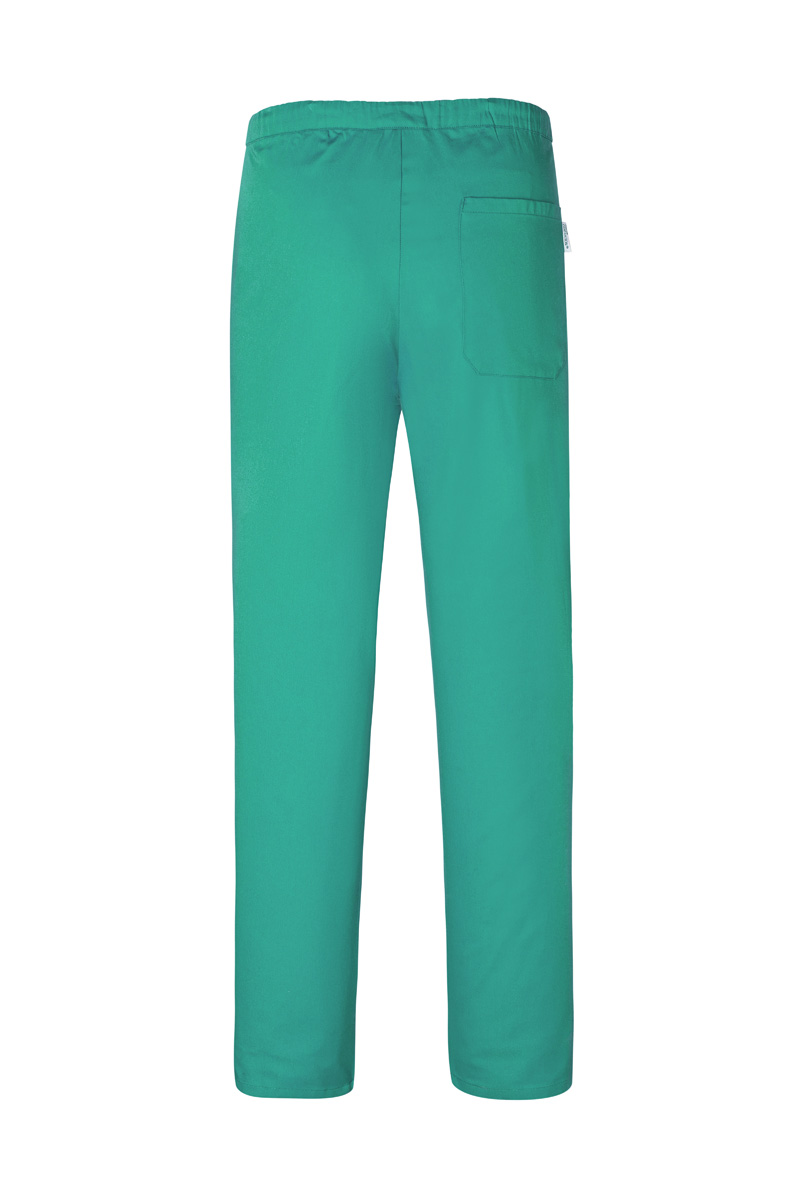 Hose Unisex Smaragdgrün – Schlupfhose Essential, Detailansicht