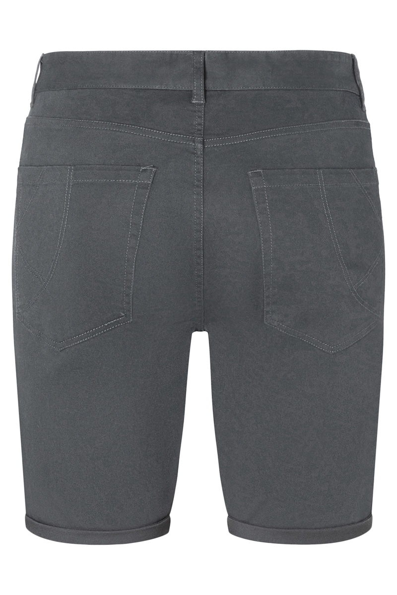 Hose Herren Anthrazit – Herren 5-Pocket-Shorts Classic-Stretch, Detailansicht