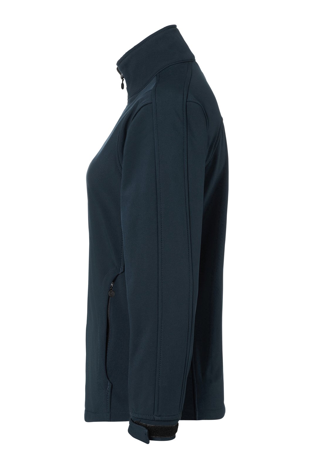 Softshelljacke Damen Marine – Damen Softshelljacke Classic, Detailansicht