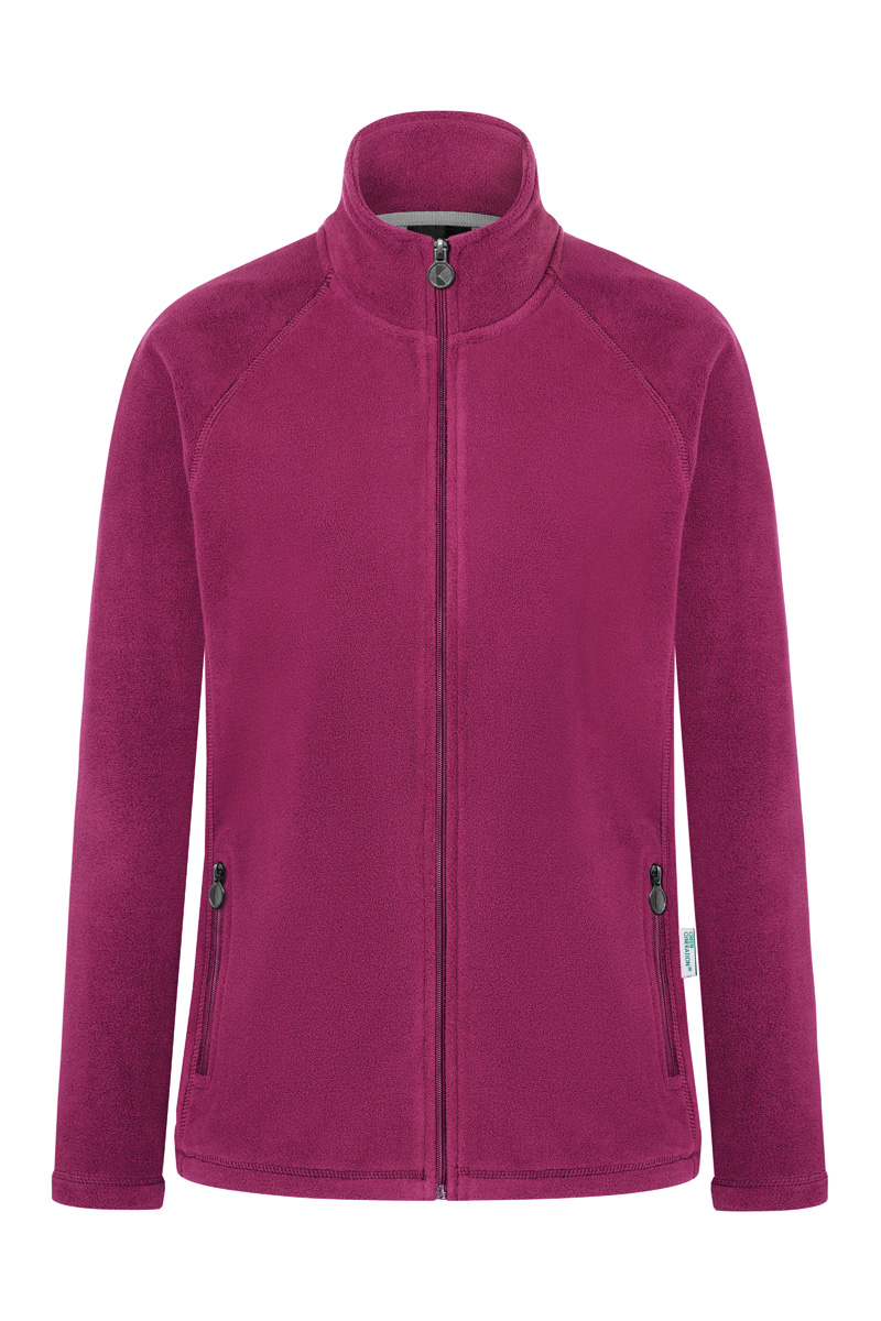 Fleecejacke Damen Fuchsia – Damen Workwear Fleecejacke Warm-Up
