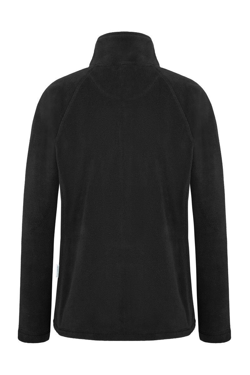 Fleecejacke Damen Schwarz – Damen Workwear Fleecejacke Warm-Up, Detailansicht