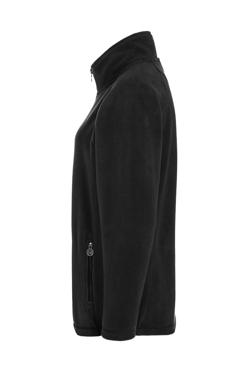 Fleecejacke Damen Schwarz – Damen Workwear Fleecejacke Warm-Up, Detailansicht