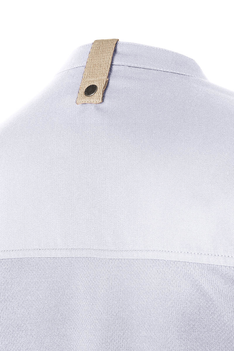 Kochjacke Damen Weiß – Damenkochjacke Green Generation, Detailansicht