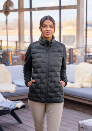 Jacke Damen – Damen Hybrid-Jacke Outdoor-Pro