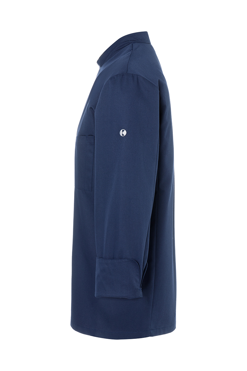 Kochjacke Herren Marine – Kochjacke Lars, Detailansicht
