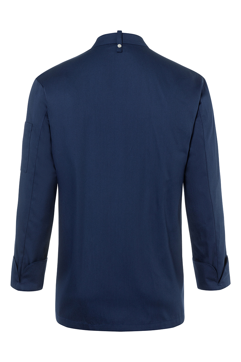 Kochjacke Herren Marine – Kochjacke Noah, Detailansicht