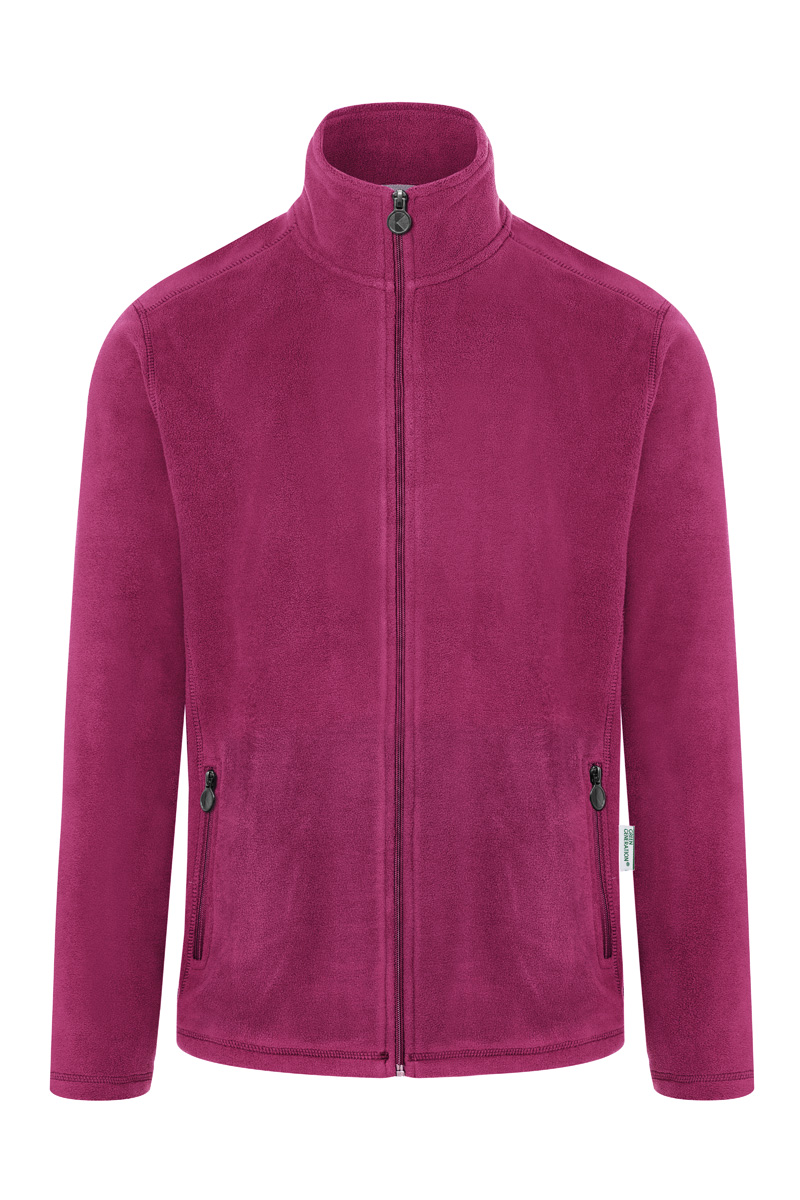 Fleecejacke Herren Fuchsia – Herren Workwear Fleecejacke Warm-Up