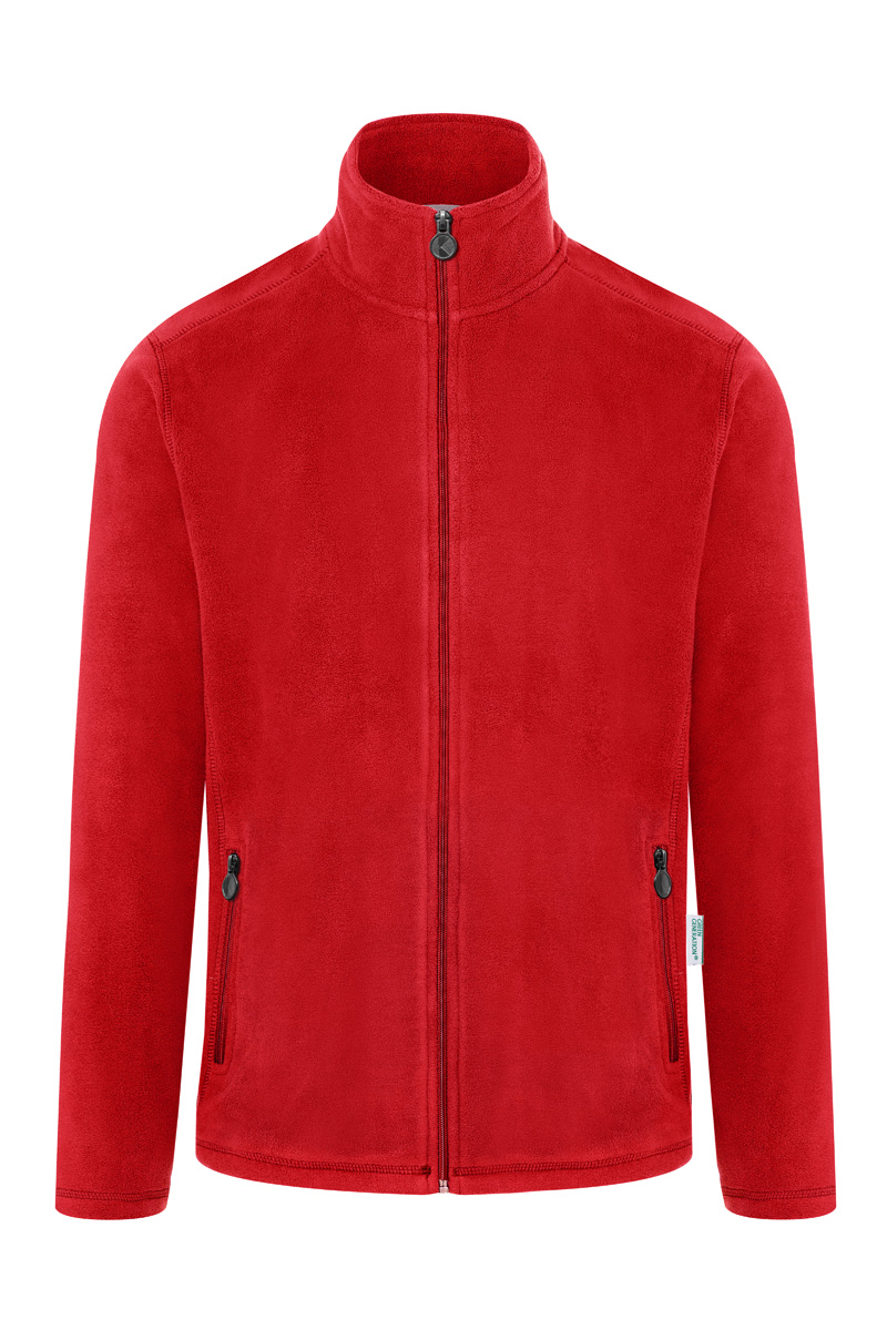 Fleecejacke Herren Rot – Herren Workwear Fleecejacke Warm-Up