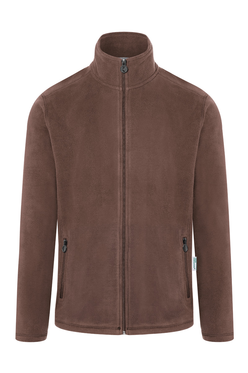 Fleecejacke Herren Hellbraun – Herren Workwear Fleecejacke Warm-Up