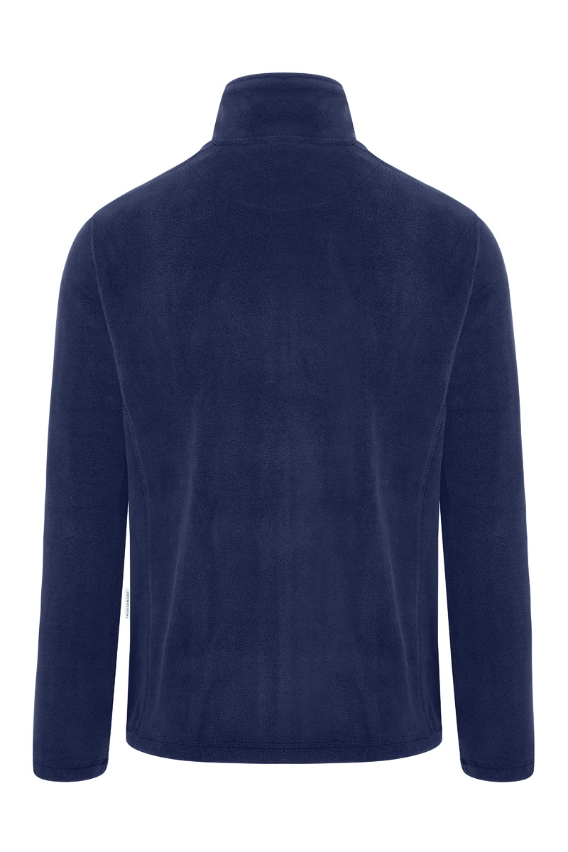 Fleecejacke Herren Marine – Herren Workwear Fleecejacke Warm-Up, Detailansicht