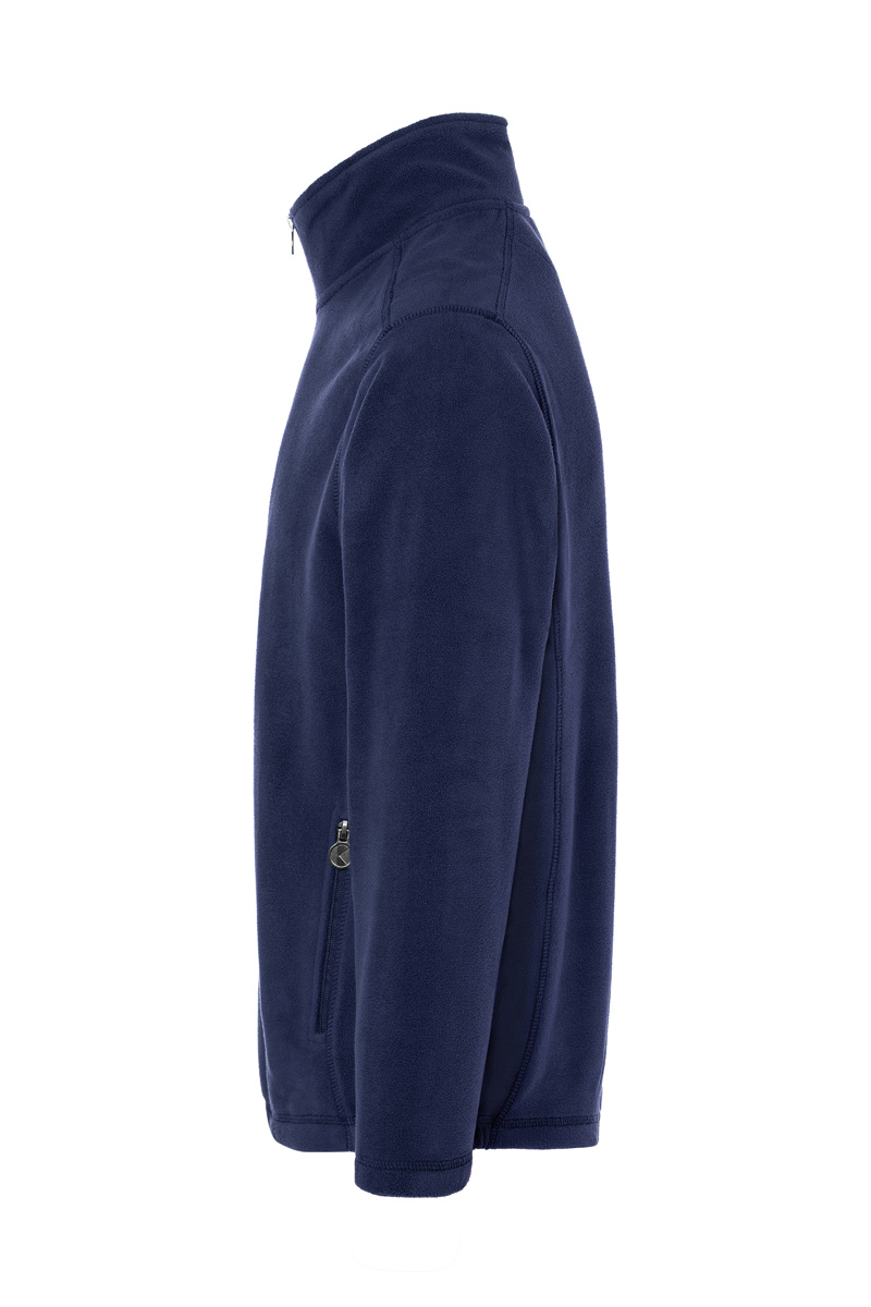 Fleecejacke Herren Marine – Herren Workwear Fleecejacke Warm-Up, Detailansicht