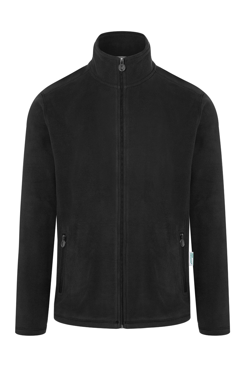 Fleecejacke Herren Schwarz – Herren Workwear Fleecejacke Warm-Up