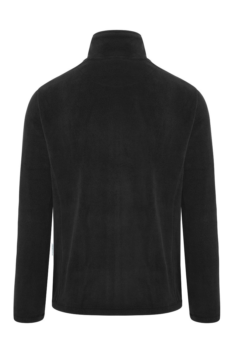 Fleecejacke Herren Schwarz – Herren Workwear Fleecejacke Warm-Up, Detailansicht