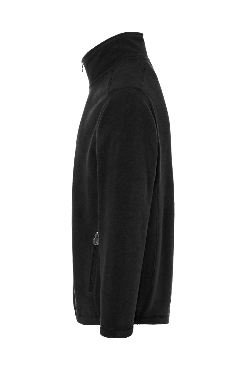 Fleecejacke Herren Schwarz – Herren Workwear Fleecejacke Warm-Up, Detailansicht