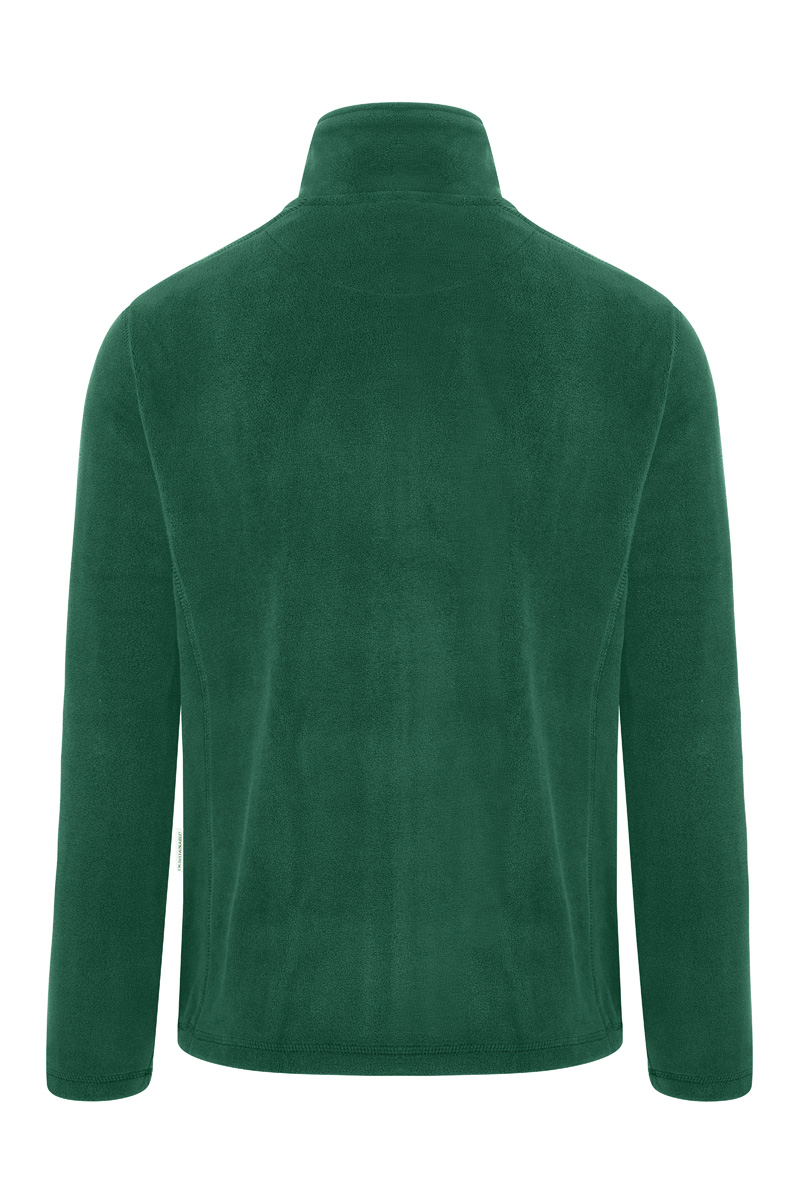 Fleecejacke Herren Waldgrün – Herren Workwear Fleecejacke Warm-Up, Detailansicht