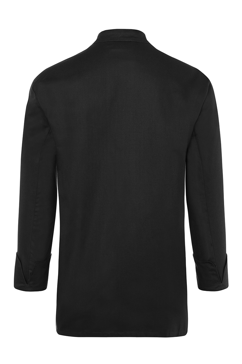 Kochjacke Herren Schwarz – Kochjacke Thomas, Detailansicht