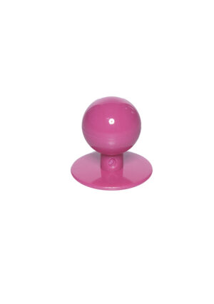 Kugelknöpfe Unisex Pink – Kugelknöpfe Pink, 12 Stück / Pack