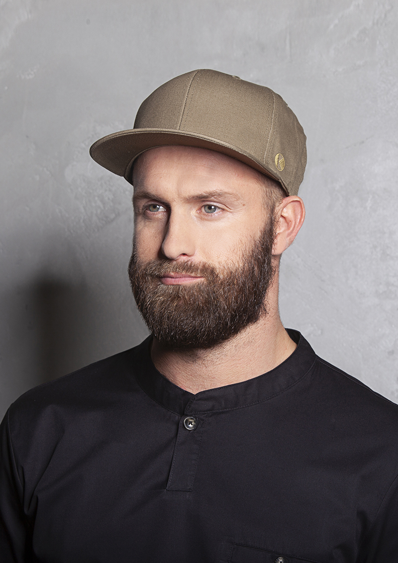 Basecap Unisex Khaki – Flat Cap Classic