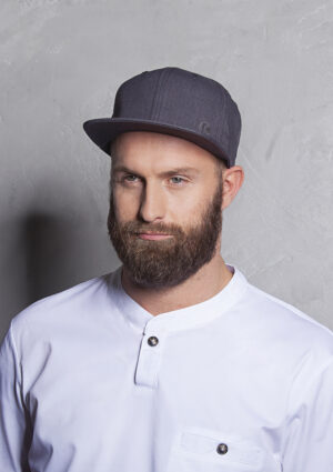 Basecap Unisex – Flat Cap Jeans-Style