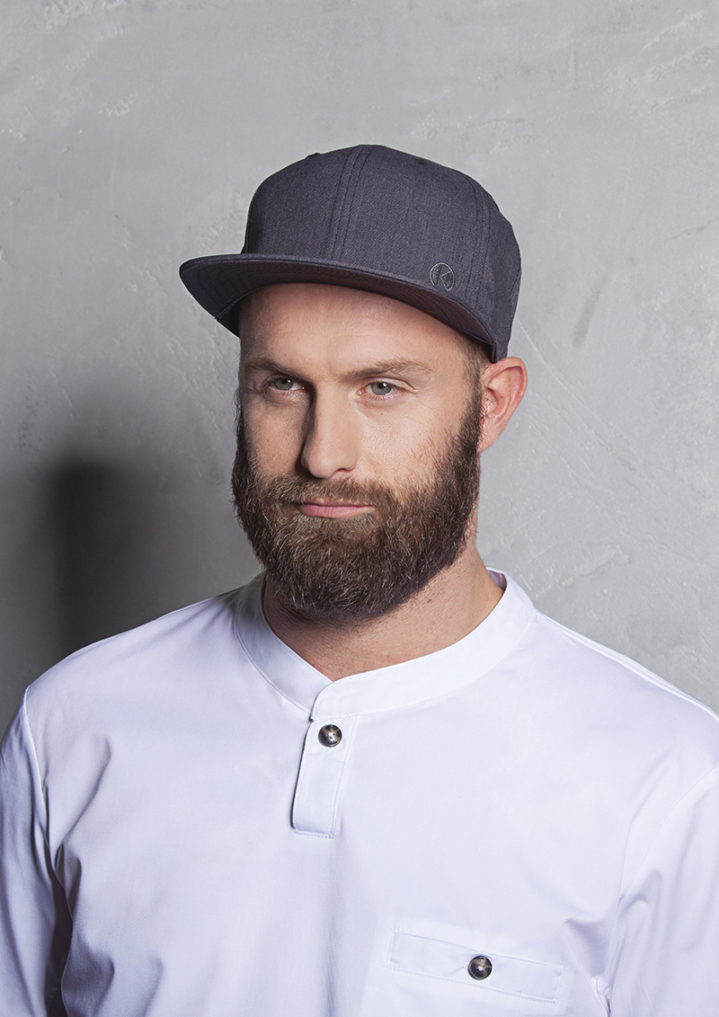 Basecap Unisex Vintage black – Flat Cap Jeans-Style