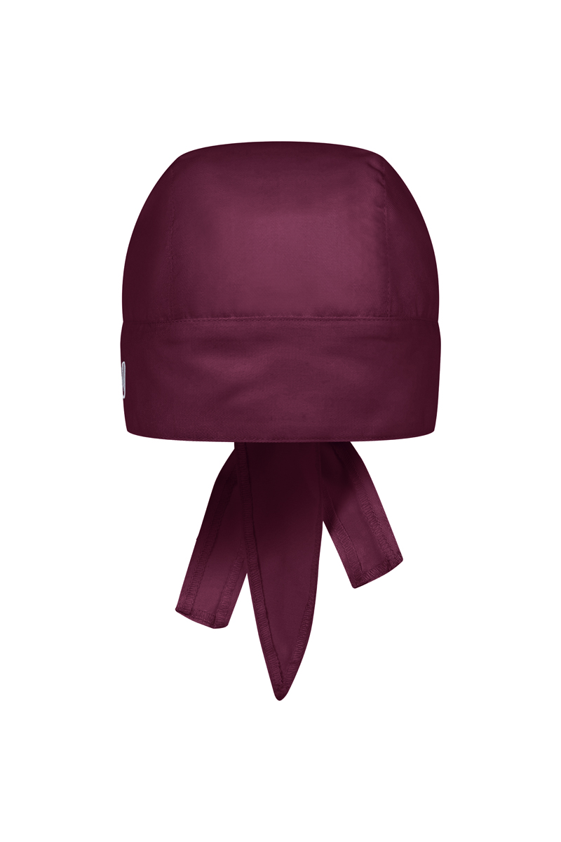 Bandana Unisex Aubergine – Bandana Essential, Detailansicht