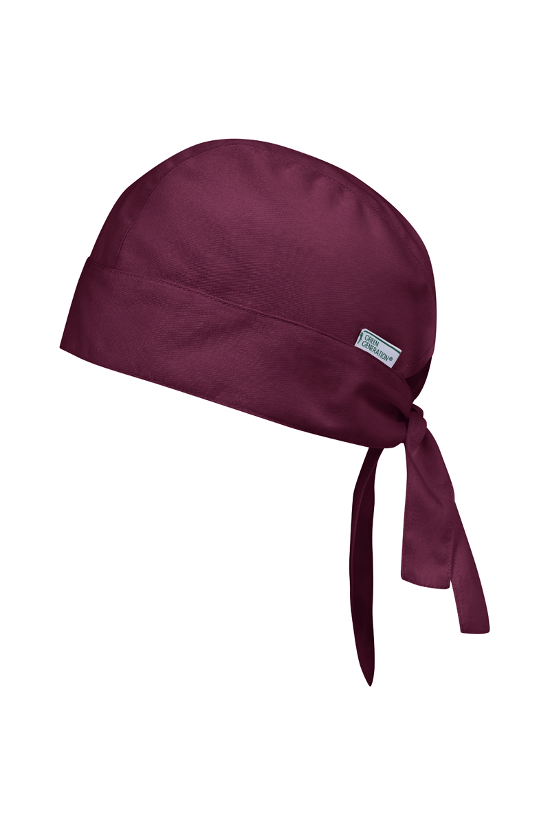 Bandana Unisex Aubergine – Bandana Essential, Detailansicht
