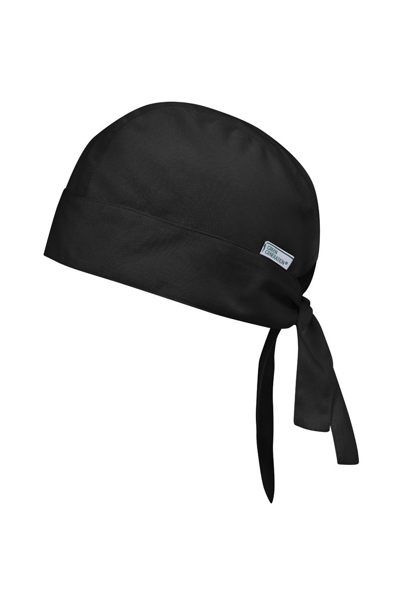 Bandana Unisex Schwarz – Bandana Essential, Detailansicht