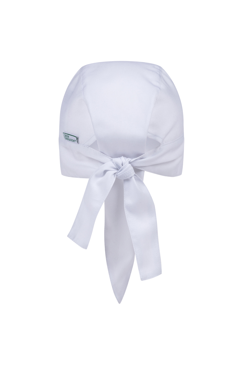 Bandana Unisex Weiß – Bandana Essential, Detailansicht