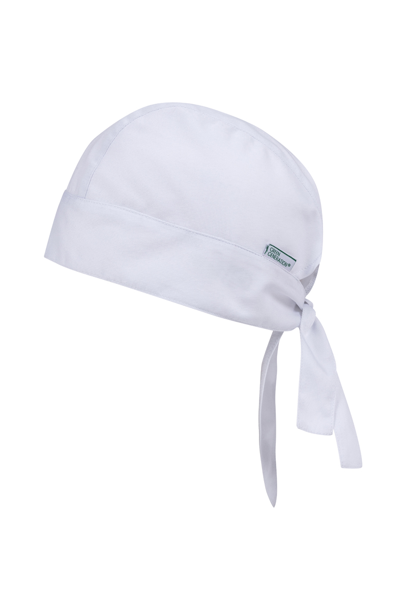 Bandana Unisex Weiß – Bandana Essential, Detailansicht