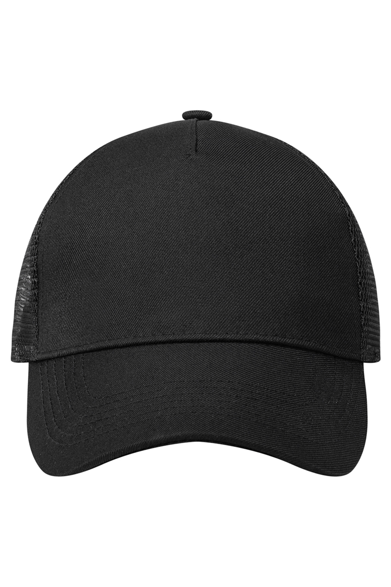 Basecap Unisex Schwarz/Schwarz – Trucker Mesh Cap