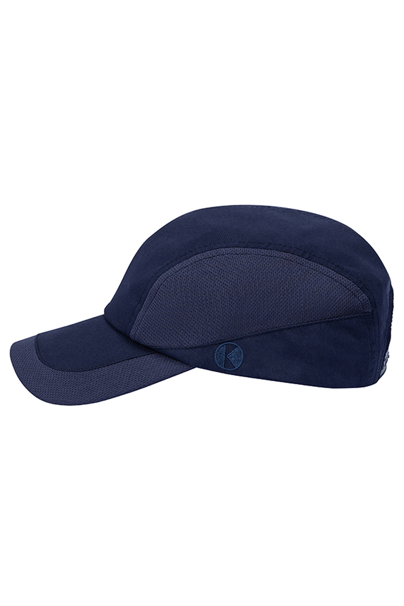 Basecap Unisex Marine – Performance Cap, Detailansicht
