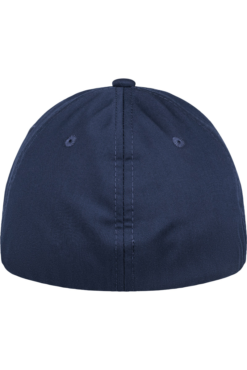 Basecap Unisex Marine – 5-Panel Stretch Cap, Detailansicht