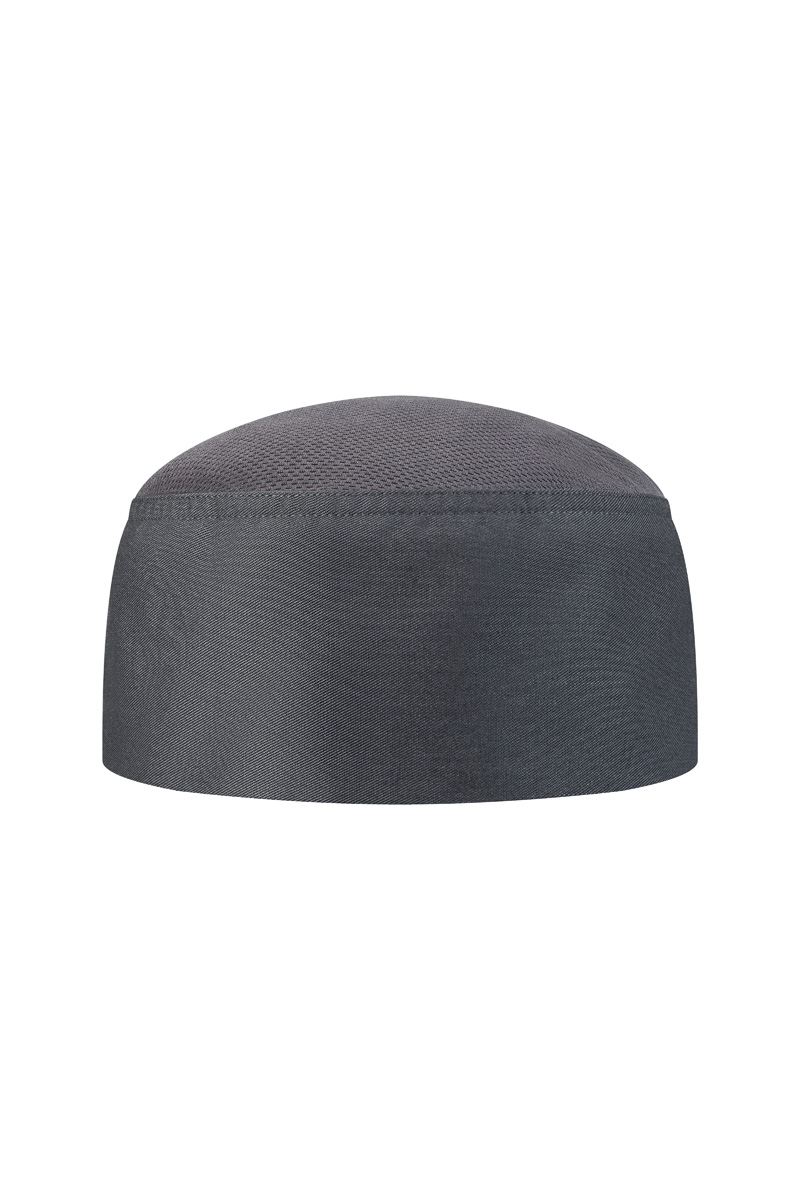 Kochmütze Unisex Anthrazit – Kochmütze Beanie mit atmungsaktivem Netzeinsatz, Detailansicht