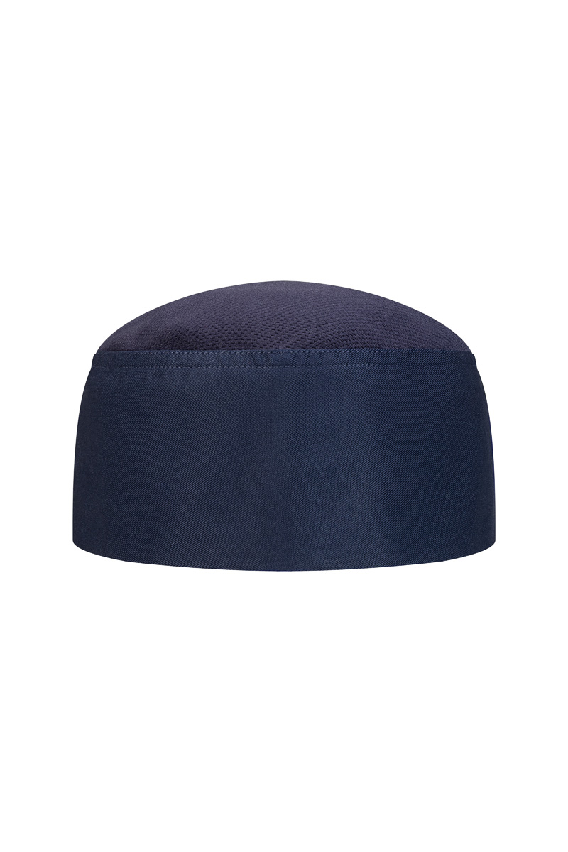 Kochmütze Unisex Marine – Kochmütze Beanie mit atmungsaktivem Netzeinsatz, Detailansicht