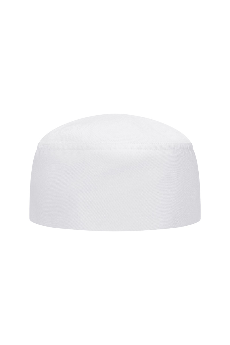 Kochmütze Unisex Weiß – Kochmütze Beanie mit atmungsaktivem Netzeinsatz, Detailansicht