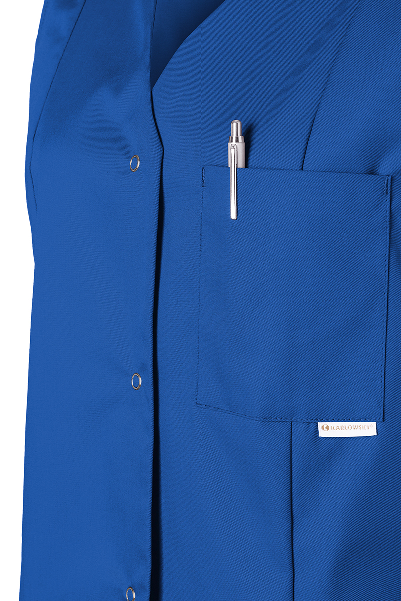 Kasack Damen Blau – Kasack Sara, Detailansicht