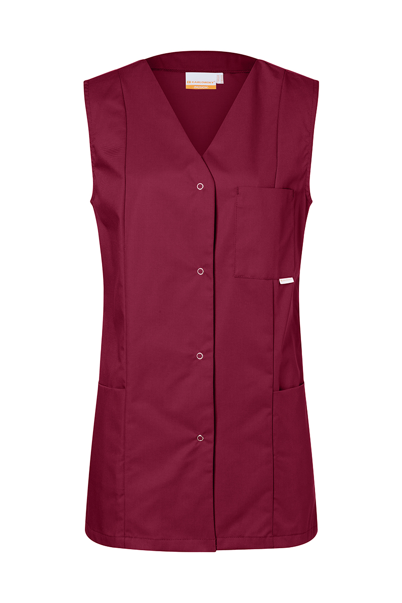 Kasack Damen Bordeaux – Kasack Sara, Detailansicht