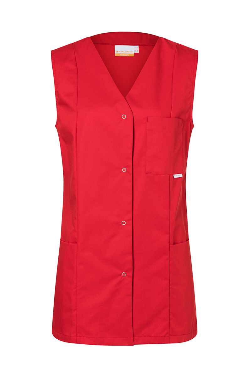 Kasack Damen Rot – Kasack Sara, Detailansicht