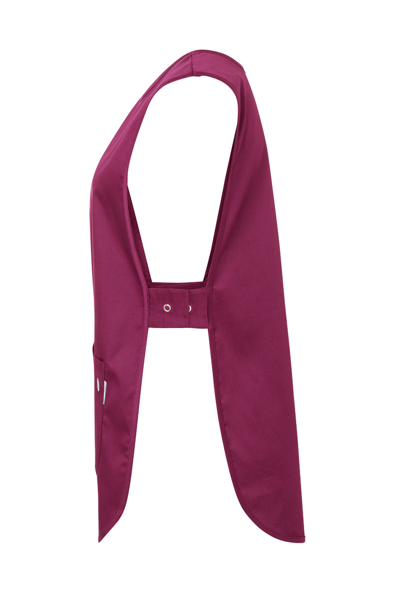 Kasack Unisex Fuchsia – Überwurfkasack Essential, Detailansicht