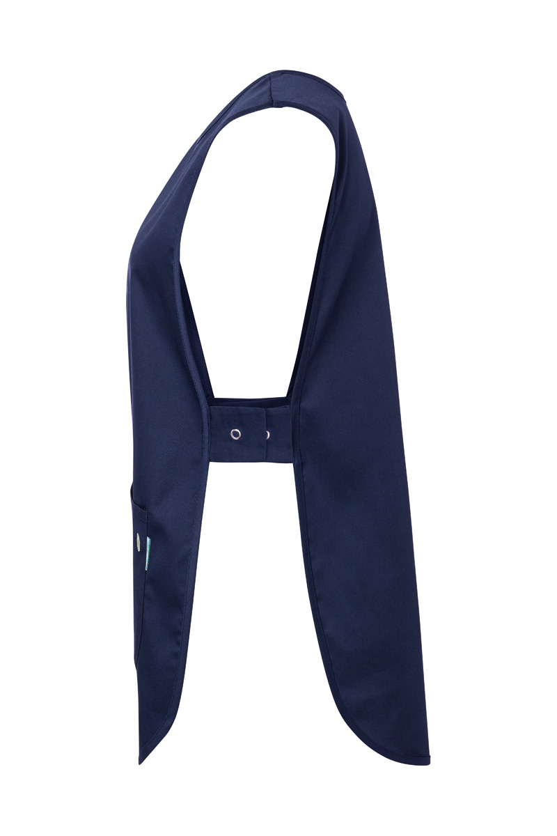 Kasack Unisex Marine – Überwurfkasack Essential, Detailansicht