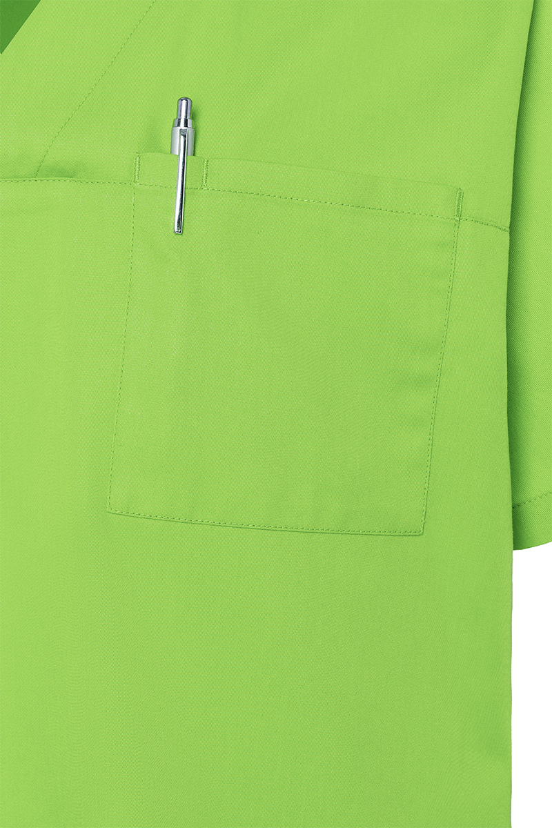 Kasack Herren Kiwi – Kurzarm Herren-Schlupfkasack Essential, Detailansicht