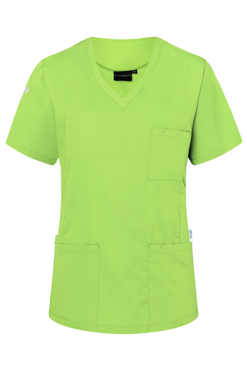 Kasack Damen Kiwi – Kurzarm Damen-Schlupfkasack Essential